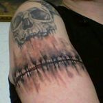 #skull #skulltattoo #stitches #creepy