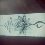 #unalome #lotus #neda simbol for eating disorder