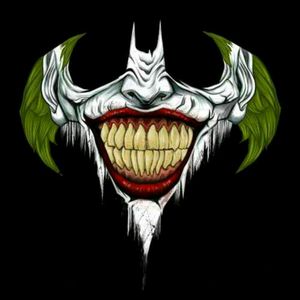 One of two batman joker mashup logos I would love on my upper calfs #megandreamtattoo