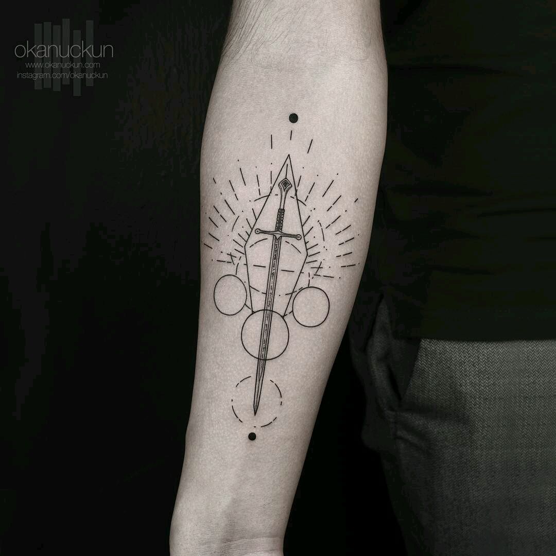 The witch kings sword tattoo  Tattoogridnet