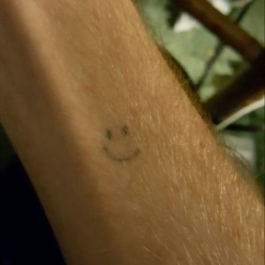 Smiley face stick and poke.