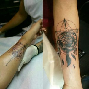 Cover up tattoo #madness style