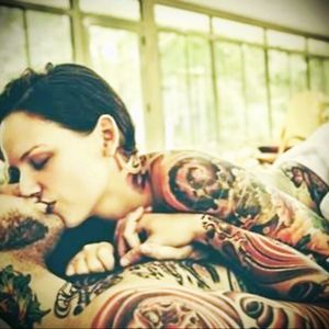 #tattoo #tattocouple #love #love_ink #forcouple #ForeverandEverTattoo #kiss #tattoo_of_instagram #couple #coupletattoo #couplehugging #beautifultattoo