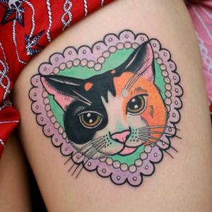 For sure a cute cat #megandreamtattoo