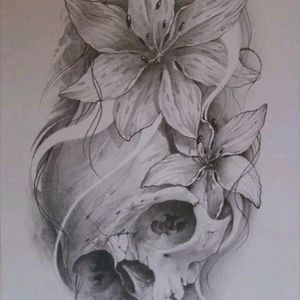 Inspiration for my next tattoo: Beauty in Death #megandeamtattoo #insparation #BeautyinDeath.