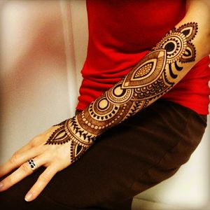 #megandramtattoo Henna inspired tattoo