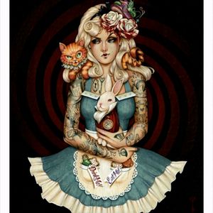 I'd love to get this tattoo on my left thigh, I think it would look amazing if it had a fancy frame around it and I'd be honoured if it could be done by the amazing Megan Massacre  #megandreamtattoo