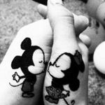 #tattoo #Mickey #tattoomickeymouse #tattoomickey #couple #lover #tattoolover #tattoolove #kiss #kissingcouple #disney #disneytattoo #tattoomickey