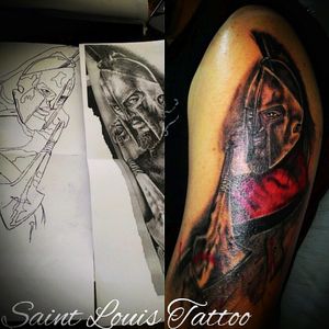 #saintlouistattoo #gladiateur #ink #Tattoo #gladiador #tanapele #tattooed #tattoolife