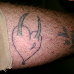 This is the second tattoo I tattooed myself ten years ago