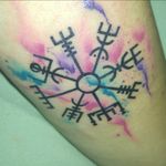 Nordic Compass - a spiritual compass to help me find my way home... The colors were added for my personal preference - nothing to do with compass