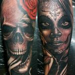 Done by Ricky Tnt @ two guns tattoo Bali #dayofthedead #rickytnt #twogunstattoobali