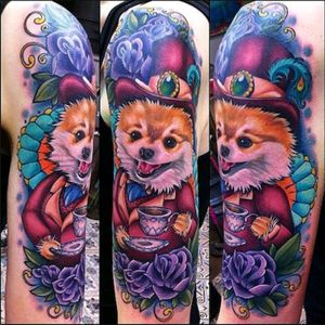 #megandreamtatoo I adore this tattoo by Megan and would love one of my dapper chihuahua.