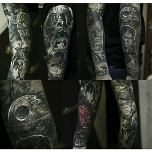 Basicly a custom starwars sleeve would be awesome #megandreamtattoo