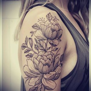 mandala #female #elbow #tattoo #blackandgrey #flower #floweroflife #sleeve # female