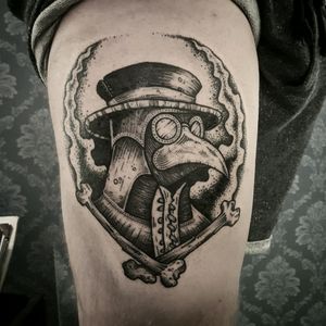 #Plague #doctor #plaguedoctor  #blackwork