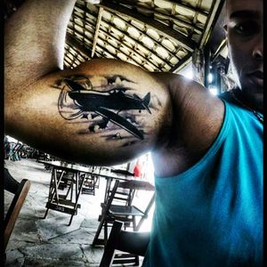 a passion for life... #plane#tatoo#life#aviation#fly