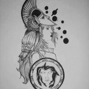 #megandreamtatttoo I really think that this drawing can be improved by you... You're great!  #athenatattoo