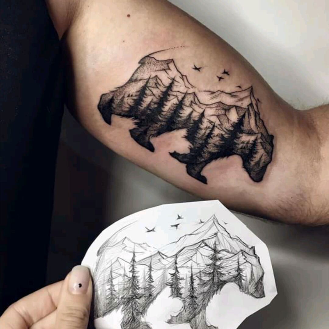 23 Amazing Forest Tattoos For Everyone Who Loves To 