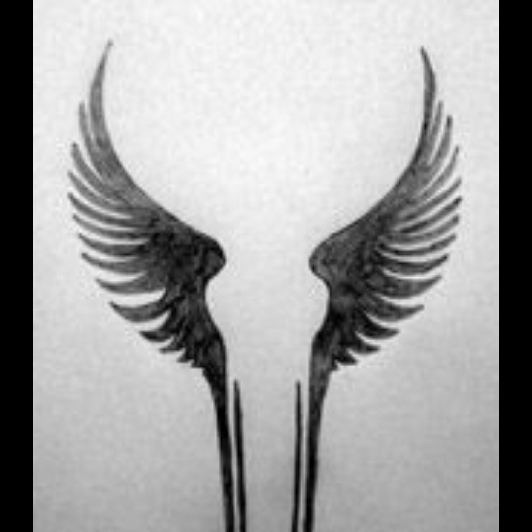 Buy Black Angel Wings Temporary Tattoo for Men Demon Wings Online in India   Etsy