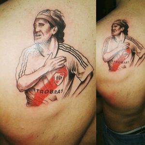 #tattoos #tattoo #soccertattoo #riverplate #burritoortega #tattoosbyleo #lean_tattooargentina #realism