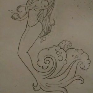 Designing a requested mermaid