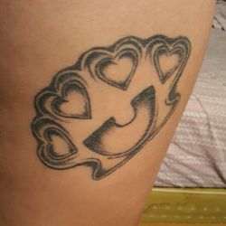 Loyalty Heart Engraved Necklace — Brass Knuckles Ink Tattoo Studio