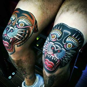 Traditional Tiger Tattoo. #iwantthisonmybody