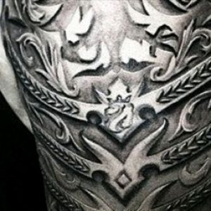 Another armor style tattoo I found on the net