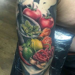 #vegetable #vegetables #realistic #realism #culinary #culinaria #kitchen #kitchentattoos #chef #cheflife #colorful #fullcolor #color #tattoo #megandreammtattoo #tattoodo #live #passion #lifestyle #hypercolor #hyperrealism #watercolor #inked #tattooes #tattoed #tattooart