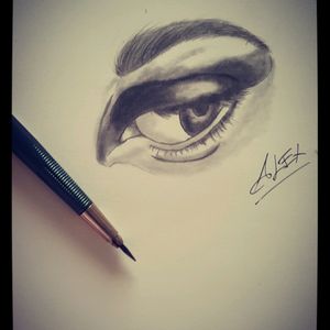 #drawing #scketch #eye