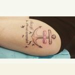 #first  #tattoo #anchor #Aviici #cute  #quote  Live a life you will remember