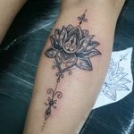 Lotus indian #franz_tattoo #tattooholicsmogi #franz_maori #tattoo #lotustattoo #lotusindian #blackwork #blackink #dotwork #indian
