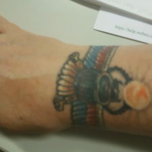 Wrist.  Vinny Sky Professional Tattooing Glendale, AZ
