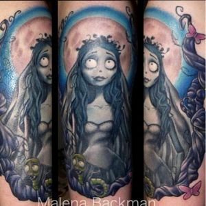 I have been wanting to get emilie tattooed for YEARS!!! 💖😍💀👻 #dreamtattoomeganI want to get a sleeve of all the characters fromnmovies that i have really loved!