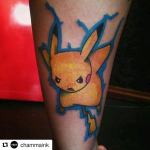 Pikachu que fiz recentemente! Iradissimo! 😁Pikachu I did recently! Sooo sick! 😁