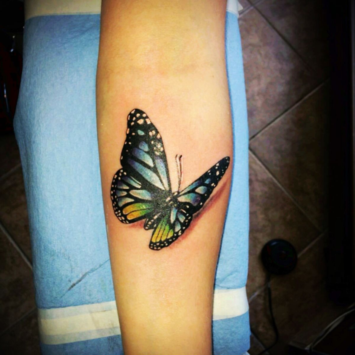 Tattoo uploaded by Léana Lajoie • Butterfly ♡ • Tattoodo