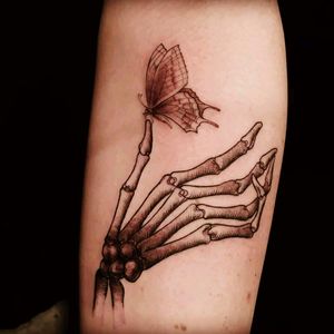 #Bones #Butterfly #Hand