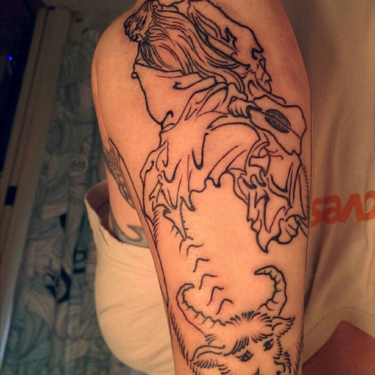 Tattoo uploaded by nicp • Lao Tzu on a water buffalo • Tattoodo