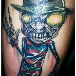 Freddy tatt art design by tricircledesigns tattoo artist krisstihl