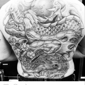 My back. #bighouseink #dragon #fullback