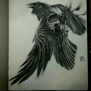 Want as part of my Edgar Allan Poe back piece.