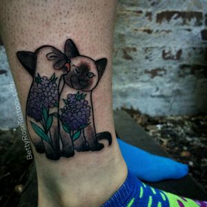 Kinetic kitties #cats #kitties #bettyrose #bettyrosetattoos Tattoos by Betty Rose