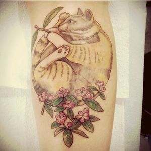 Everyone needs a cattoo! #meagandreamtattoo #cat #cattoo