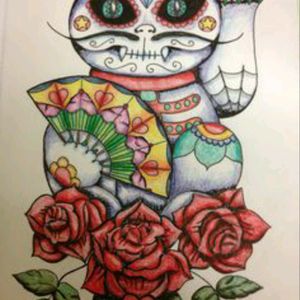 #megaandreamtattooSome inspiration for my next lucky cat tattoo