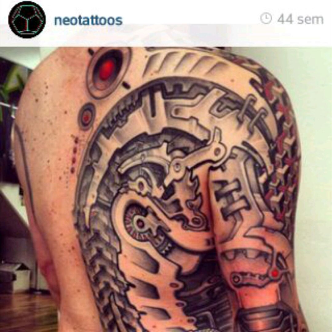 Tattoo design Mechanical engineer