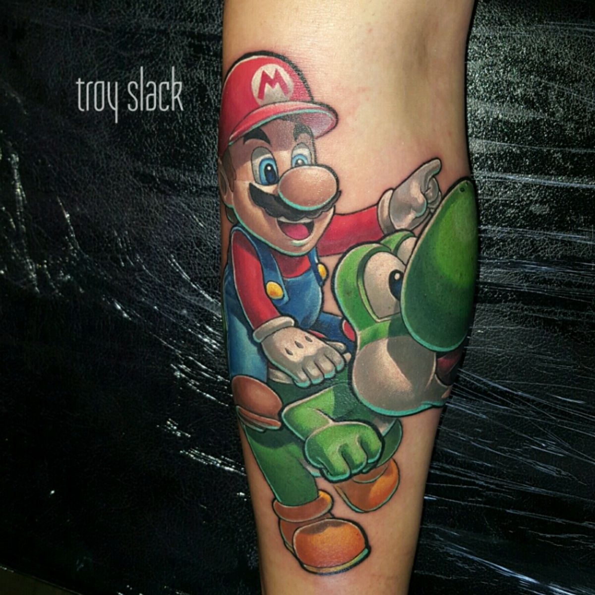 Tattoo uploaded by Troy Slack • Mario and Yoshi #tatuagem #tatuaje # ...