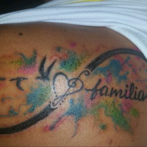 #family #loveallmykidsandnonkids #infinitelove #familyinfinite#watercolorlove