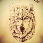 #wolf #wolftattoo #realistic #abstract
