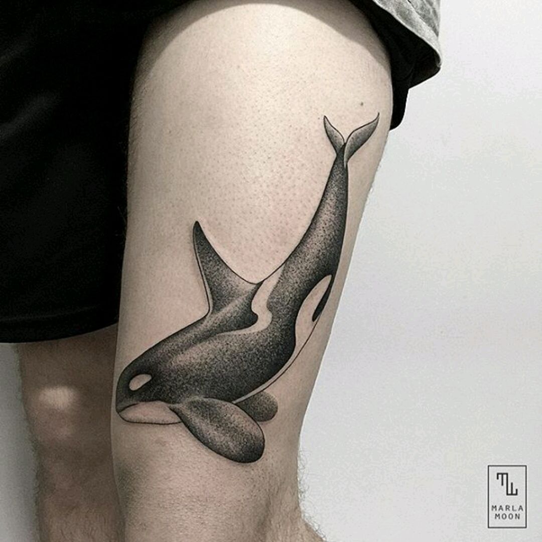 Human Canvas Tattoo  Tattoos  Realistic  Killer whale